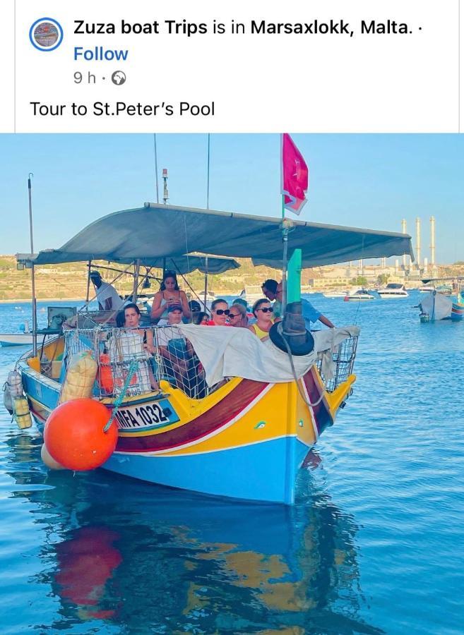 Claire'S Court Daire Marsaxlokk Dış mekan fotoğraf